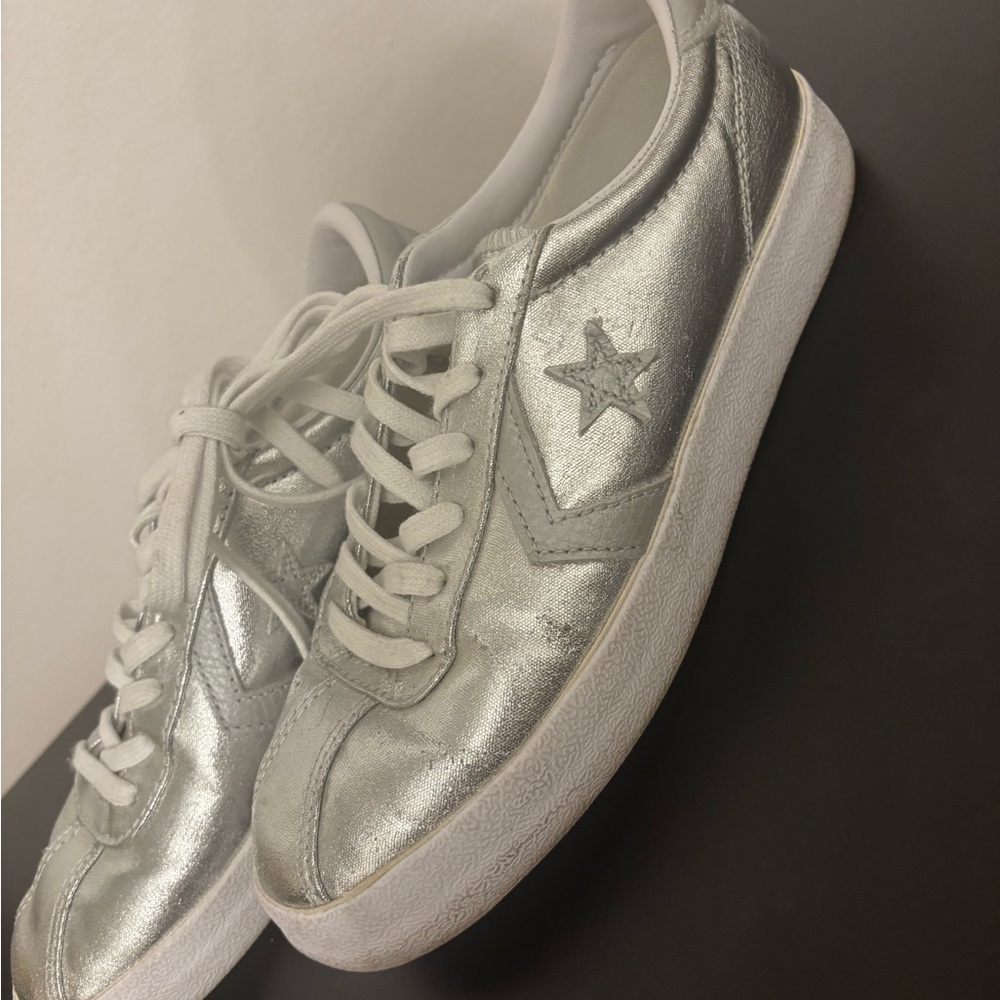 Converse Women's Silver Sneakers
